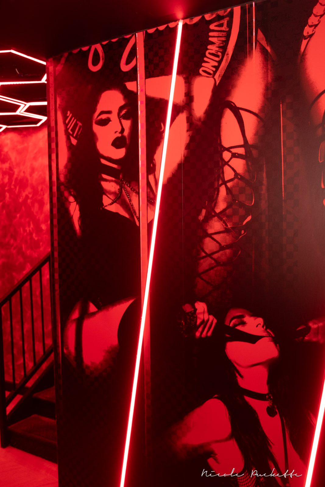 Partake NYC red room mural